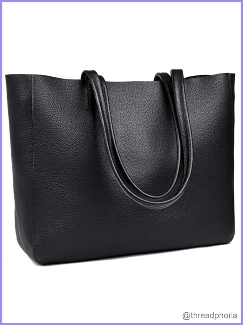 Genuine Leather Shoulder Bag Women's Large Capacity Soft Cowhide Tote Purse